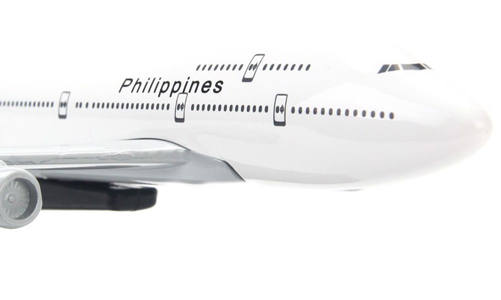 Mô hình Máy bay Philippine Boeing B747 16cm